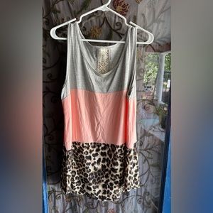Tank Top Blouse Long Length